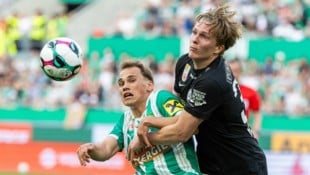 Paul Koller wurde prompt zur fixen Größe in der Sturm-Abwehr.