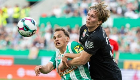Sturm muss für den Meistertitel heute gegen Rapid siegen.