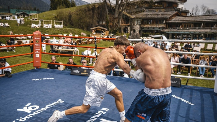 Paul Boberg gewann seinen ersten Profikampf.