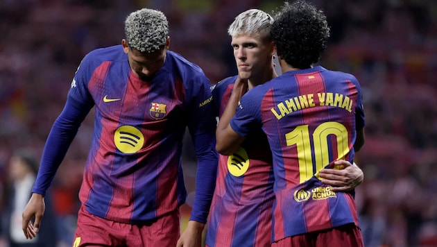 Beim FC Barcelona fühlt man sich von den Schiris benachteiligt ...