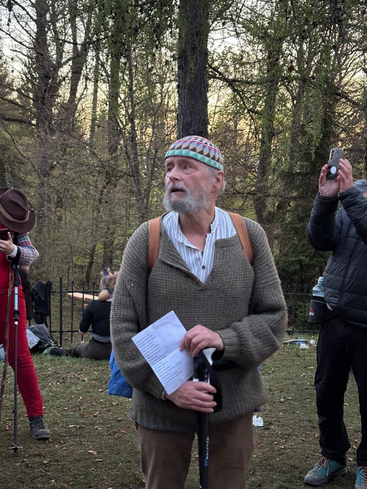 Seit 35 oder 40 Jahre, so genau weiß es Franz Zlanabitnig gar nicht mehr, ist er Vorbeter.