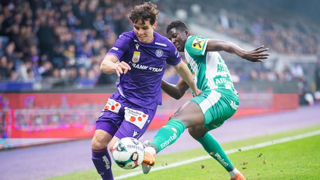 Laut Opta sieht es für Austria und Rapid schlecht aus ...