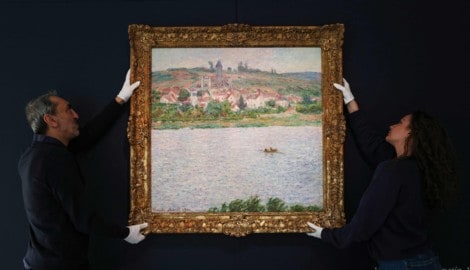 „Vétheuil, effet du matin“ wurde für knapp 10,2 Millionen Euro versteigert.