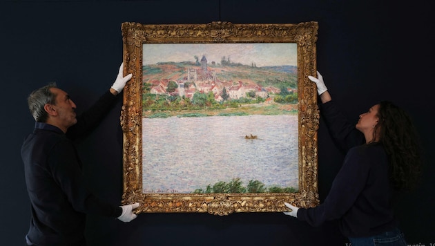 „Vétheuil, effet du matin“ wurde für knapp 10,2 Millionen Euro versteigert.