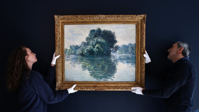 Das Gemälde „Les Iles de Port-Villez“ wurde um 6,45 Millionen Euro versteigert.