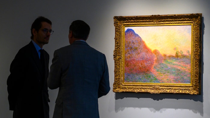 Das Bild „Heuhaufen“ wurde 2019 um 110,7 Millionen Dollar versteigert.