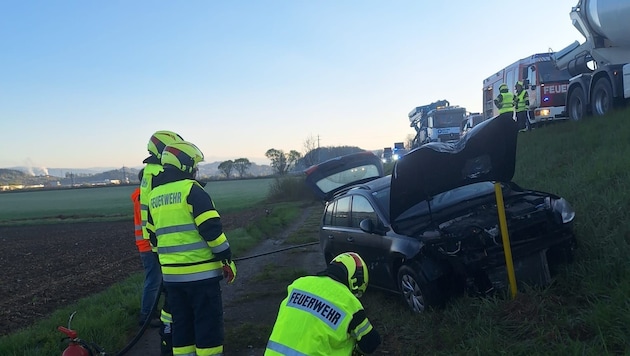 Die FF St. Donat sowie die Kollegen aus St. Veit und Maria Saal standen im Einsatz.