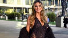 Heidi Klum setzte auf tiefe Einblicke und viel Glamour in Los Angeles.