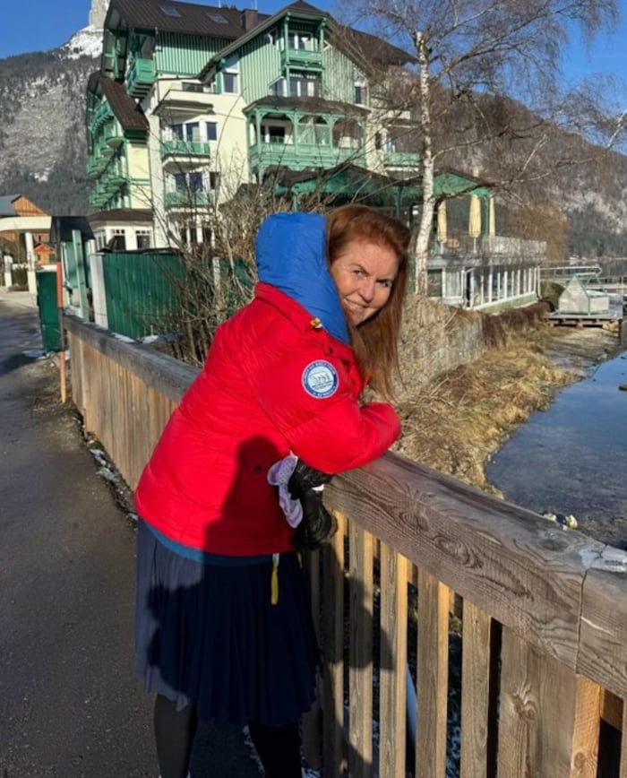 Sarah Ferguson was a guest in Altaussee in 2024. At the time, she was taking a break following ...