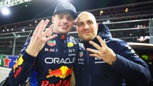 Max Verstappen und Gianpiero Lambiase feierten gemeinsam vier WM-Titel.