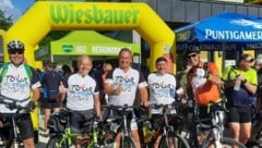 Die Tour de Mur führt auch heuer wieder von St. Michael im Lungau bis Bad Radkersburg.