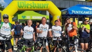 Die Tour de Mur führt auch heuer wieder von St. Michael im Lungau bis Bad Radkersburg.