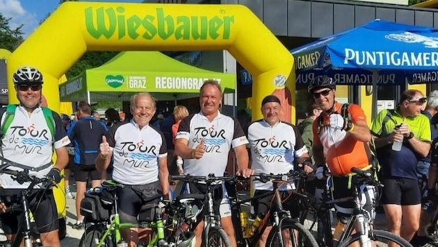 Die Tour de Mur führt auch heuer wieder von St. Michael im Lungau bis Bad Radkersburg.