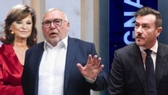 Signa-Granden: Susanne Riess-Hahn, Alfred Gusenbauer und Gründer René Benko