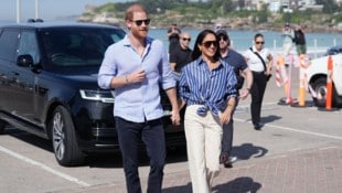 Herzogin Meghan, hier während ihrer Australien-Reise mit Prinz Harry, spricht von den ...
