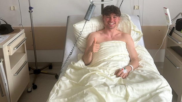 Kann schon wieder lächeln: Ramzan Dudaew.