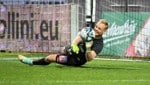 Austria-Goalie Domenik Schierl glaubt fest an den Aufstieg.