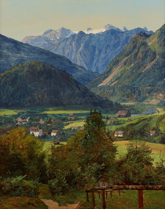 Ferdinand Georg Waldmüller: Der Dachstein vom Sophien