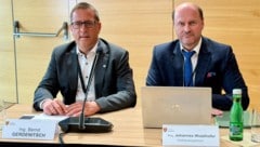 Befragt: Gerdenitsch (li.) mit Wutzlhofer.