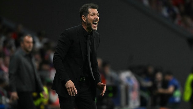 Atletico-Trainer Diego Simeone