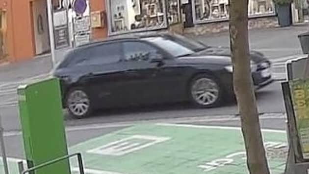 The police released images showing the vehicle involved in the incident.