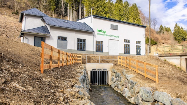 Das Kraftwerk Hüttenberg wurde saniert und modernisiert.