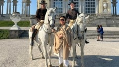 Managerin Sonja Klima wärmt sich bereits für die Longines Global Champions Tour im Herbst auf.