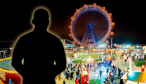 Polizeibeamter wurde bei Einsatz am Wintermarkt im Wiener Prater von Mitte 20-Jährigem schwer ...