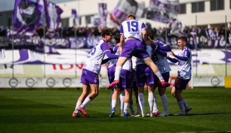 Austria Salzburg darf sich freuen: Der Klassenerhalt in der 2. Liga ist jetzt auch offiziell ...