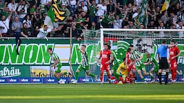 Die Lustenauer feierten gegen Rapid II einen ungefährdeten Heimsieg.