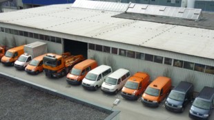 Fuhrpark der Stadt