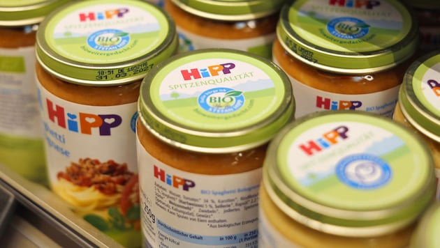 Hier ein Archivbild – die betroffene Charge ist laut Hersteller „Gemüsegläschen Karotte mit ...