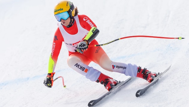 Laura Huber ließ sich auch von einem Wadenbeinbruch nicht stoppen.