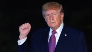 US-Präsident Donald Trump am Freitagabend