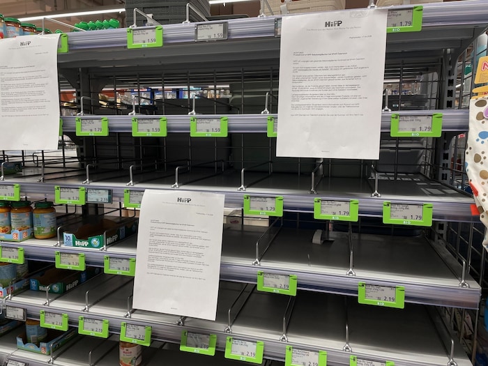 Bei Spar wurden sämtliche HiPP-Produkte aus dem Sortiment genommen.
