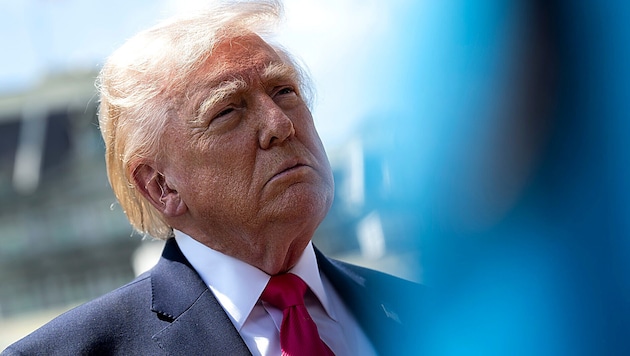 Nach einer Abstimmungsniederlage im US-Bundesstaat Virginia erhebt Präsident Donald Trump erneut ...