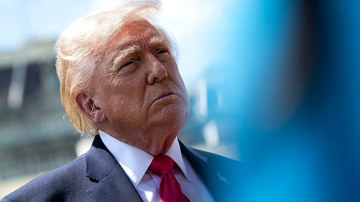 Nach einer Abstimmungsniederlage im US-Bundesstaat Virginia erhebt Präsident Donald Trump erneut ...