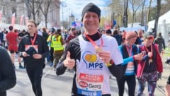 Georg Tober startet heute zum zweiten Mal für MPS-Kranke beim Wien Marathon.