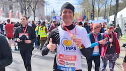 Georg Tober startet heute zum zweiten Mal für MPS-Kranke beim Wien Marathon.