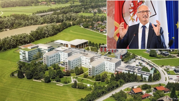 LH Anton Mattle versichert, dass er kein Krankenhaus zusperren werde. Ganz im Gegenteil: In ...