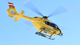 Der Körper des verunglückten Bergsteigers wurde mit dem Hubschrauber ins Tal gebracht. ...