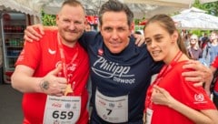 Philipp Jelinek, „Krone“-Vorturner der Nation, war sehr beeindruckt vom Coca-Cola Inclusion Run.