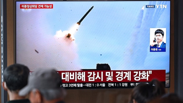 Das Land hatte erst am 8. April nach dem Start mehrerer Kurzstreckenraketen einen ballistischen ...