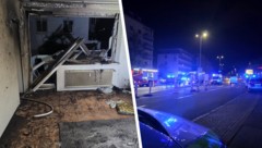 Im Bereich des Wohnzimmers explodierte ein Akku.