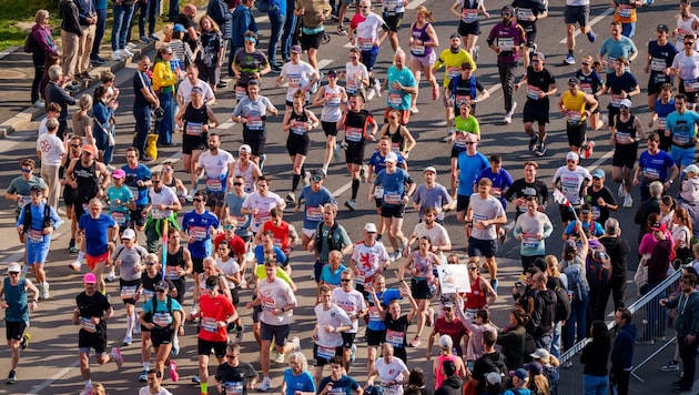 A running spectacle in Vienna!