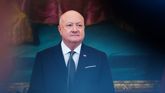 Der Vater von Bundeskanzler Christian Stocker (ÖVP), Franz Stocker, ist im 93. Lebensjahr ...