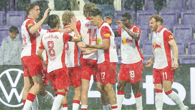 Red Bull Salzburg wins at Wiener Austria and stays in contention at the top of the table.