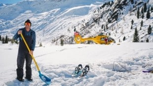 Der Tiroler Bergführer Simon Möst wirkt schon seit einigen Jahren am Film-Set als Experte ...