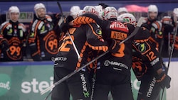 Großer Jubel bei den Graz99ers – jetzt fehlt nur mehr ein Sieg zum ICE-Titel!