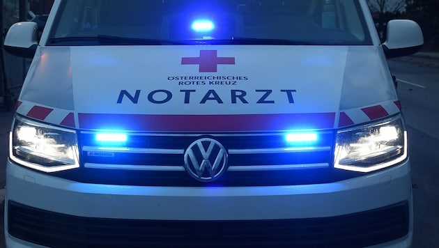 Der Notarzt war rasch zur Stelle (Symbolfoto).